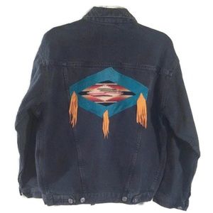 Work Force Gap Denim Jean Jacket XS Wearable Art